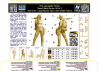 Master Box 35214 Pоst-apocalyptic fiction. Desert Battle Series. Skull Clan - Long distance raid. Kit No.2  A new leader. Hanna 1/35